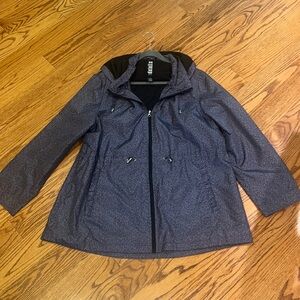 INTL d.e.t.a.i.l.s Woman’s Grey Jacket Size XXL